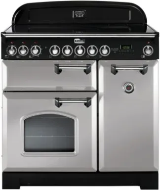 Falcon Classic Deluxe 90 Cuisinière Electrique Plaque avec zone à induction Gris A