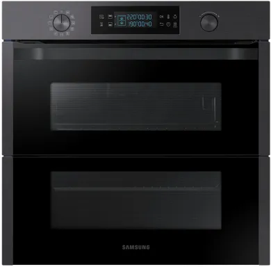 Samsung NV75N5671RM four 75 L Noir, Acier inoxydable