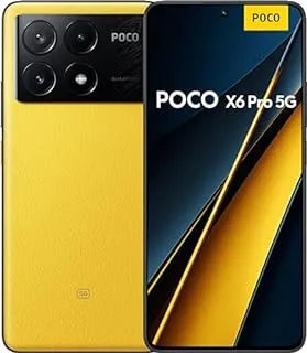 POCO X6 Pro 16,9 cm (6.67") Double SIM 5G USB Type-C 8 Go 256 Go 5000 mAh Jaune