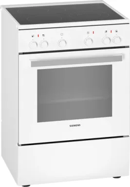 Siemens iQ300 HK9P00220 four et cuisinière Electrique Plaque avec zone à induction Blanc A