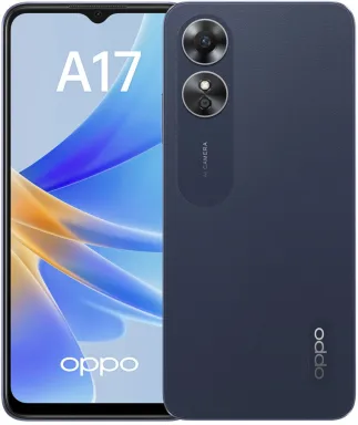 OPPO A17 16,7 cm (6.56") Double SIM Android 12 4G Micro-USB 4 Go 64 Go 5000 mAh Noir