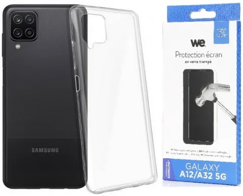 Samsung Galaxy A12 SM-A125F 16,5 cm (6.5") Double SIM Android 10 4G USB Type-C 4 Go 64 Go 5000 mAh Noir