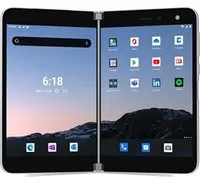 Microsoft Surface Duo 14,2 cm (5.6") Double SIM Android 10 4G USB Type-C 6 Go 256 Go 3577 mAh Blanc