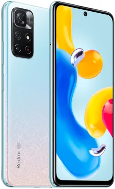 Xiaomi Redmi Note 11S 5G 16,8 cm (6.6") Double SIM Android 11 USB Type-C 4 Go 128 Go 5000 mAh Bleu