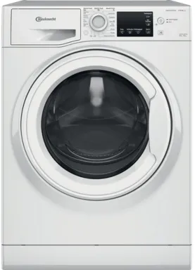 Bauknecht WT Eco Plus 86 43 N machine à laver avec sèche linge Pose libre Charge avant Blanc D