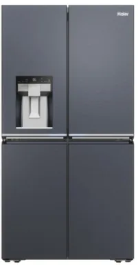 Haier Cube 90 Serie 7 HCR7918EIMB frigo américain Pose libre 601 L E Noir