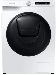 Samsung WD80T554DBW machine à laver avec sèche linge Pose libre Charge avant Blanc E