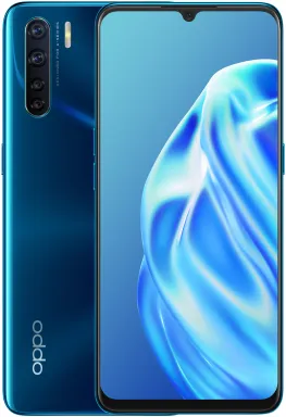 OPPO A91 16,3 cm (6.4") Double SIM Android 9.0 4G 8 Go 128 Go 4025 mAh Bleu