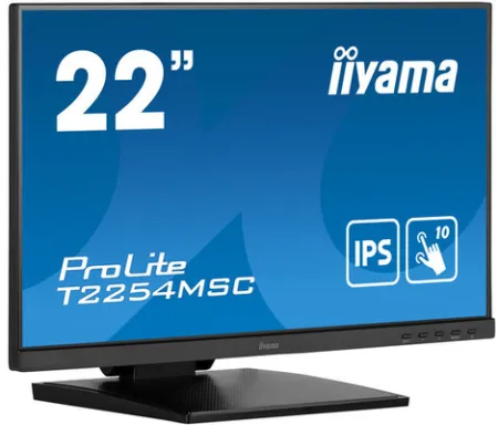 iiyama ProLite T2254MSC-B1AG écran plat de PC 54,6 cm (21.5") 1920 x 1080 pixels Full HD LED Écran tactile Noir