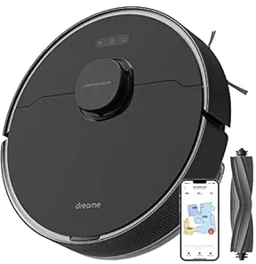 Dreame D10s Pro robot aspirateur 0,57 L Sac à poussière Noir