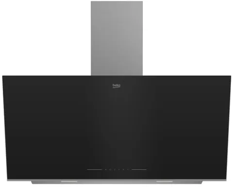 Beko BHCA96641BBHS Montée au mur Noir 441 m³/h A