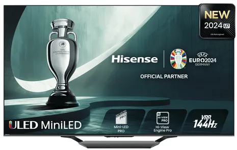 Hisense 55U7NQ TV 139,7 cm (55") 4K Ultra HD Smart TV Wifi Gris 500 cd/m²