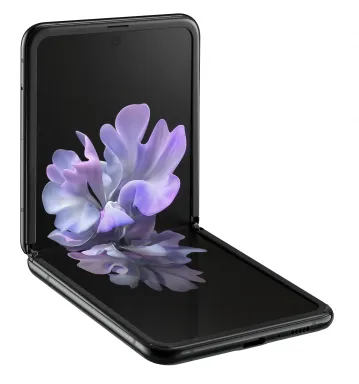 Samsung Galaxy Z Flip SM-F700F 17 cm (6.7") Double SIM Android 10 4G USB Type-C 8 Go 256 Go 3300 mAh Noir