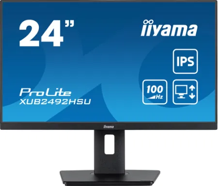 iiyama XUB2492HSU-B6 écran plat de PC 60,5 cm (23.8") 1920 x 1080 pixels Full HD LED Noir