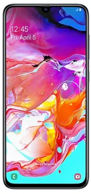 Samsung Galaxy A70 17 cm (6.7") Double SIM Android 9.0 4G USB Type-C 6 Go 128 Go 4500 mAh Noir