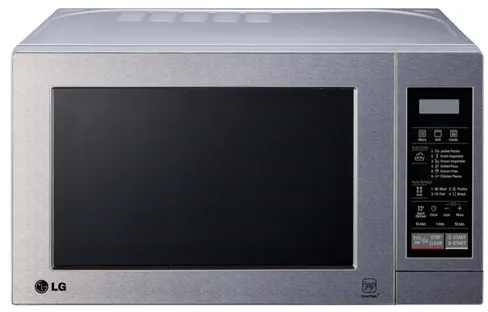 LG MH6044V micro-onde Noir, Acier inoxydable Micro-ondes grill Comptoir 20 L 800 W