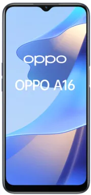 OPPO A16 16,6 cm (6.52") Double SIM Android 11 4G USB Type-C 3 Go 32 Go 5000 mAh Noir