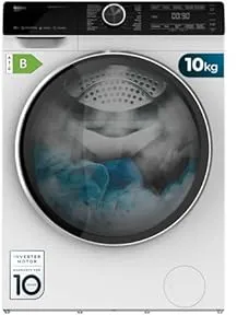 Cecotec 02357 machine à laver Charge avant 10 kg 1400 tr/min Noir, Blanc