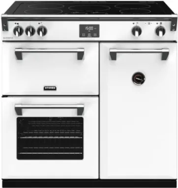 Stoves 444411534 four et cuisinière Electrique Plaque avec zone à induction Blanc A