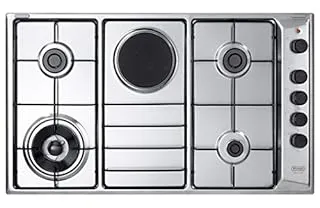 De’Longhi FLA 49 RD plaque Acier inoxydable Intégré 90 cm Combi 5 zone(s)