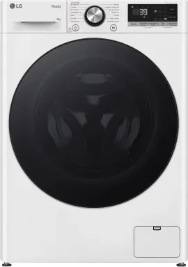 LG F4R7009TSWB machine à laver Charge avant 9 kg 1400 tr/min Blanc