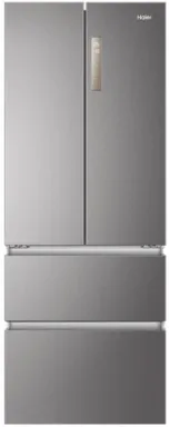Haier HB17FPAAA frigo américain Pose libre 446 L E Platine, Acier inoxydable