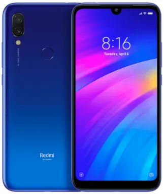 Xiaomi Redmi 7 15,9 cm (6.26") Double SIM Android 9.0 4G Micro-USB 3 Go 32 Go 4000 mAh Bleu