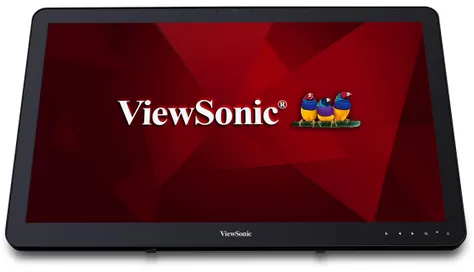 Viewsonic VSD243 écran plat de PC 59,9 cm (23.6") 1920 x 1080 pixels Full HD LED Écran tactile Kiosque Noir