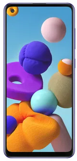 Samsung Galaxy A21s SM-A217F 16,5 cm (6.5") Double SIM Android 10 4G USB Type-C 4 Go 64 Go 5000 mAh Bleu