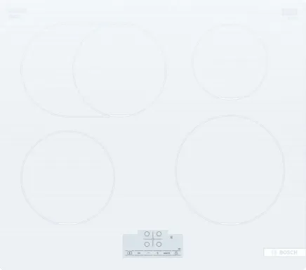 Bosch Serie 6 PIF612BB1E plaque Blanc Intégré 60 cm Plaque avec zone à induction 4 zone(s)