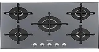 Smeg Linea PV175S2 plaque Argent Intégré 72 cm Gaz 5 zone(s)