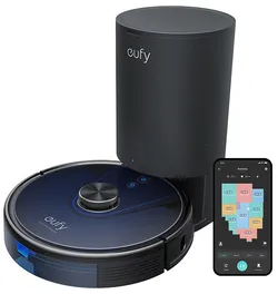 Eufy Clean L35 Hybrid+ robot aspirateur 3,2 L Sac à poussière Noir