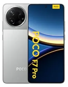 Xiaomi Poco F7 Pro 16,9 cm (6.67") Double SIM 5G USB Type-C 12 Go 512 Go 6000 mAh Argent