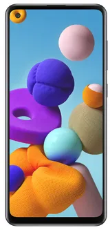 Samsung Galaxy A21s SM-A217F 16,5 cm (6.5") 4G USB Type-C 4 Go 128 Go 5000 mAh Noir