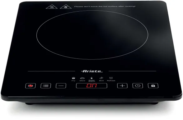 Ariete 1997/00 Noir Comptoir 37 cm Plaque avec zone à induction 1 zone(s)