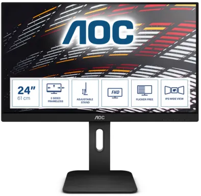 AOC P1 X24P1 écran plat de PC 61 cm (24") 1920 x 1200 pixels WUXGA LED Noir