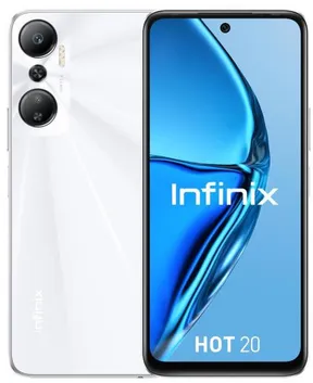Infinix Hot 20 17,3 cm (6.82") Double SIM Android 12 4G USB Type-C 6 Go 128 Go 5000 mAh Blanc