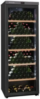 La Sommelière VIP330V refroidisseur à vin Refroidisseur de vin compresseur Pose libre Argent 329 bouteille(s)