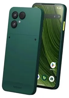 Fairphone The (Gen 6) 16 cm (6.31") Double SIM Android 15 5G USB Type-C 8 Go 256 Go 4415 mAh Vert