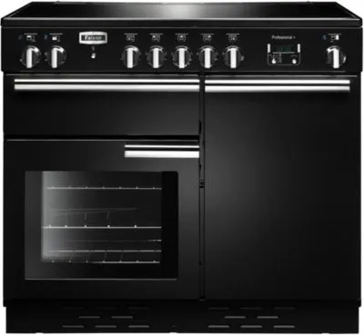 Falcon Professional + 100 Induction Cuisinière Electrique Plaque avec zone à induction Noir, Chrome A