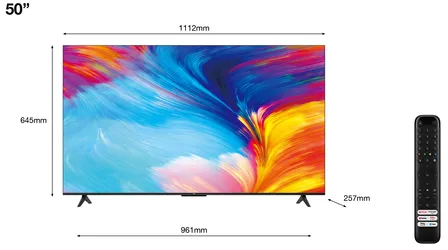 TCL P63 P635 127 cm (50") 4K Ultra HD Smart TV Wifi Anthracite