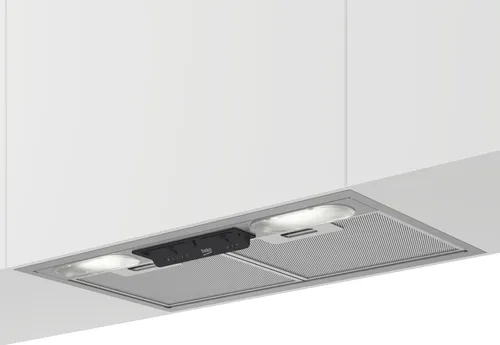 Beko HNU51311SH hotte Intégré Argent 381 m³/h D