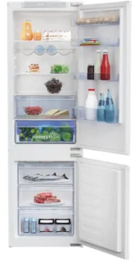 Beko BCSA285E4ZSN réfrigérateur-congélateur Intégré 271 L E Blanc