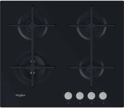 Whirlpool GOA 6423/NB Noir Intégré 60 cm Gaz 4 zone(s)