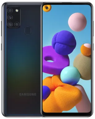 Samsung Galaxy A21s SM-A217F 16,5 cm (6.5") Double SIM Android 10 4G USB Type-C 3 Go 32 Go 5000 mAh Noir