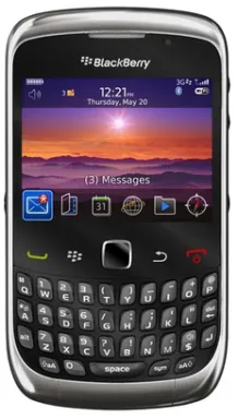 BlackBerry Curve 9300 6,25 cm (2.46") SIM unique BlackBerry OS 3G 1150 mAh Noir, Gris