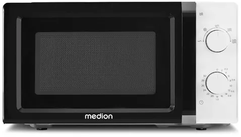 MEDION MD 11475 Comptoir Micro-onde simple 20 L 700 W Noir, Blanc