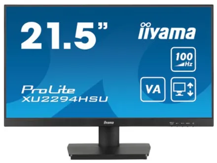 iiyama ProLite XU2294HSU-B6 écran plat de PC 54,6 cm (21.5") 1920 x 1080 pixels Full HD LCD Noir