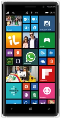 Nokia Lumia 830 12,7 cm (5") SIM unique Windows Phone 8.1 4G Micro-USB B 1 Go 16 Go 2200 mAh Blanc