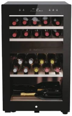 Haier Wine Bank 50 Serie 7 HWS42GDAU1 Refroidisseur de vin compresseur Pose libre Noir 42 bouteille(s)